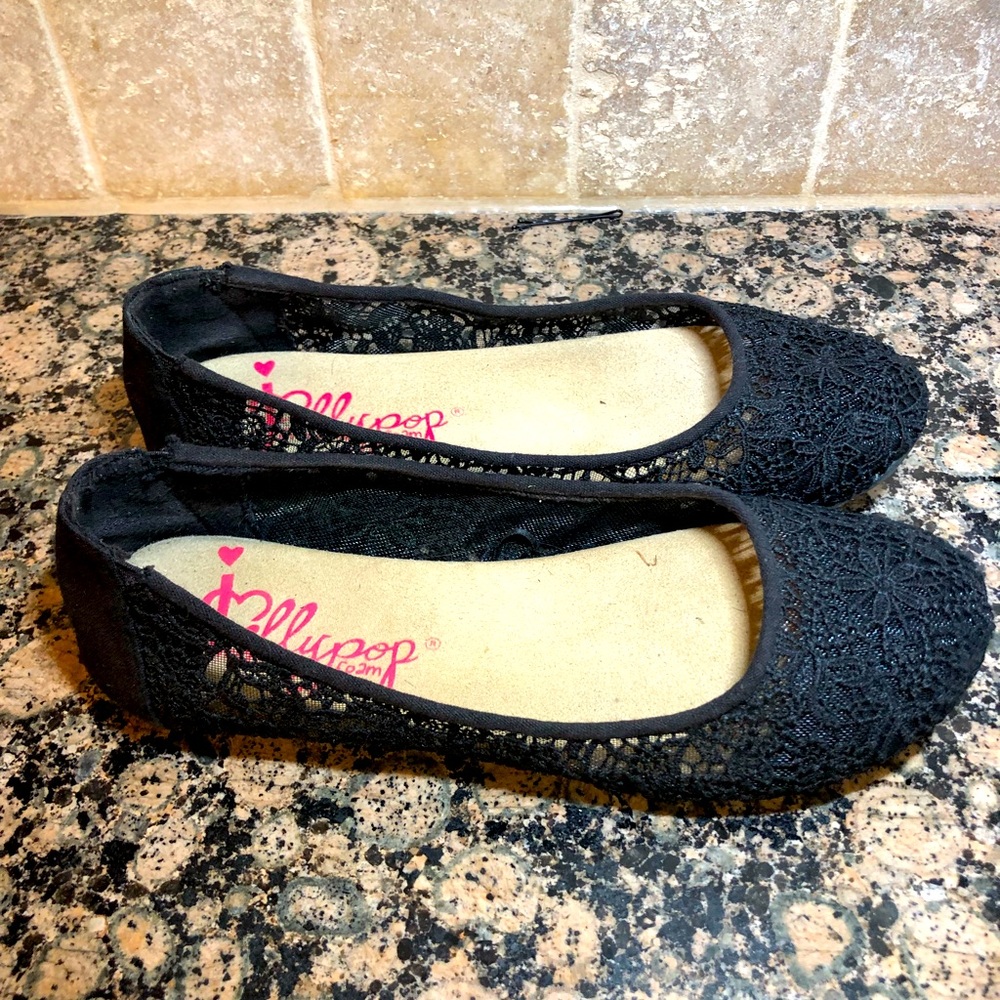 Womens Jellypop (lace design) Flats, with cushioned insole